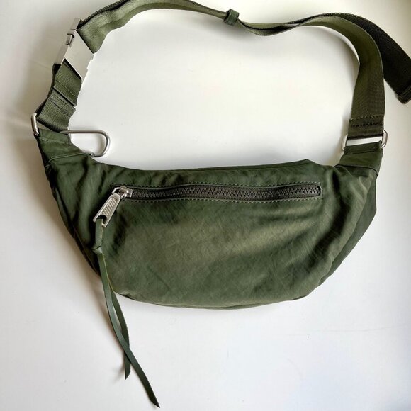 Rebecca Minkoff Nylon Belt Bag in Olive Green - Picture 3 of 9